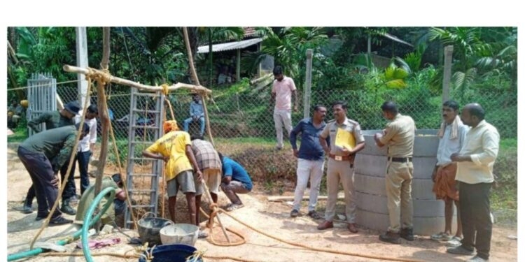 ಬಾವಿ ತೋಡಲು ‌ಸ್ಪೋಟಕ ಬಳಕೆ: ಸಮೀಪದ ಮನೆಗಳಿಗೆ ಹಾನಿ, ದೂರು ದಾಖಲು