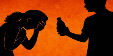 ಪತ್ನಿಯ ಮೇಲೆ ಆ್ಯಸಿಡ್ ಹಾಕಿದ ಪತಿ