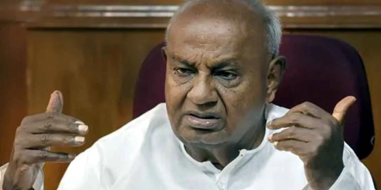 ಇಂದಿರಾ ಗಾಂಧಿ ಊಟ, ಟೀ ಬಿಡಿ ಎಂದಿದ್ದನ್ನು ಮರೆತಿದ್ದಿರಾ?: ಕಾಂಗ್ರೆಸ್‌ಗೆ ದೇವೇಗೌಡ ತಿರುಗೇಟು